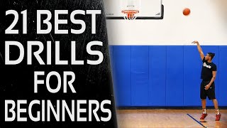 21 BEST Youth Basketball Drills for BEGINNERS In 5 EASY Phases [upl. by Ravid]