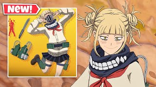 NEW HIMIKO TOGA Skin Gameplay In Fortnite My Hero Academia [upl. by Ahsaf619]