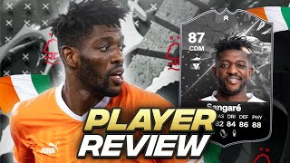 87 SHOWDOWN SANGARE SBC PLAYER REVIEW FC 24 ULTIMATE TEAM [upl. by Trumann625]