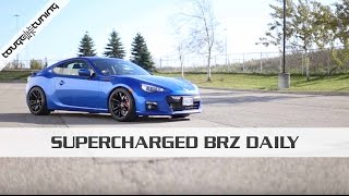 353HP Kraftwerks Supercharged BRZ Daily [upl. by Lanoil]