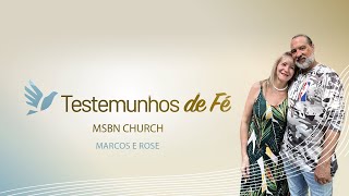 Testemunhos de Fé  Marcos e Rose  COMPLETO [upl. by Uzial]