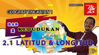 Geografi Tingkatan 1  Bab 2 Kedudukan  22 LATITUD dan LONGITUD [upl. by Zeena]