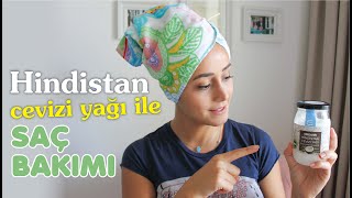 Hindistan Cevizi Yağı ile Saç Bakımı [upl. by Crysta]