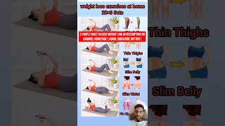 how to lose stomach fat in a week  lose belly fat  how to burn calories fast at home shorts [upl. by Clarence]