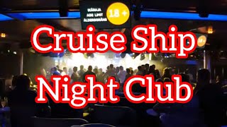 Cruise Ship Nightclub Partying at Sea with Epic Music amp Dance [upl. by Ahseyt]