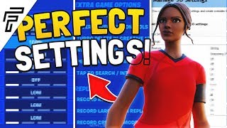 Best Fortnite Settings Guide Increase FPS Best Keybinds amp Stretched Resolution [upl. by Antonia727]