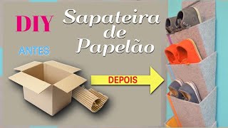 Como Fazer Sapateira de Papelão [upl. by Ednihek463]