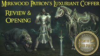 Mirkwood Patron’s Luxuriant Coffer LOTRO Review amp look at all Races Cosmetics  A LOTR Wardrobe [upl. by Madelina695]