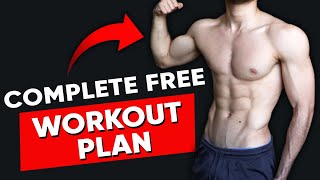 NoEquipment At Home Workout Free Training Plan  Full Explanation [upl. by Nylra]