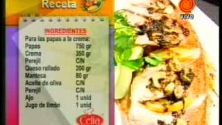 besugo al horno con papas a la crema pt4 201204053gp [upl. by Icnan]