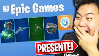 GANHEI UM SET DE SKINS DA EPIC E ME SURPREENDI bundle GeForce  Fortnite Battle Royale [upl. by Georgena]