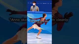 Who should have won olympics figureskating iceskating olympicgames annashcherbakova [upl. by Hsara314]