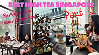 Singapore Best High Tea Part 2 Perfect for Valentine’s Day hightea tealover coffee [upl. by Jermayne334]