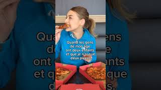 Je me contente de mes pizzas  pizza qc food pizzasalvatoré viral shorts fyp [upl. by Mercorr]