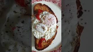 quotFried egg toastquot Lembttatan LoveCooking LoveFood fried egg toast Short [upl. by Foss]