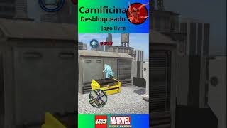 Desbloqueando o Carnificina lego legomarvelsuperheroes legomarvel shorts games jogos marvel [upl. by Adley]