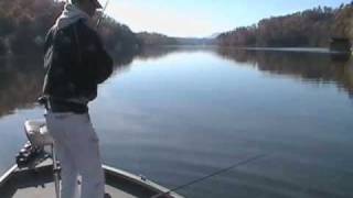 Lake Lure Crappie fishing [upl. by Enaasiali]