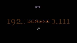 ipv4 vs ipv6 explained ip ipaddress [upl. by Yanetruoc651]