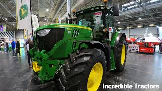 2023 John Deere 6155R Ultimate Edition 68 Litre 6Cyl Diesel Tractor 155171195HP TAG at LAMMA23 [upl. by Aisiat]