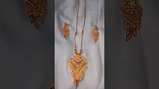 gold formig kanthi set shorts viral shorts jewellery collection [upl. by Lisk462]