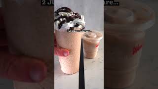 Low Calorie High Protein Wendy’s Chocolate Frosty JUMBO [upl. by Palermo]