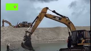 Landmark Beach Demolished for the Lagos Calabar Coastal Road [upl. by Ardnassak819]