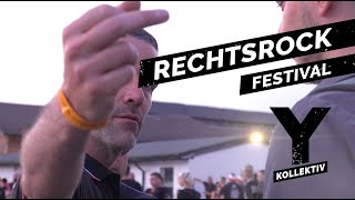 Rechtsrock Das quotSSquotFestival in Sachsen und die Gegendemonstration [upl. by Nogras]