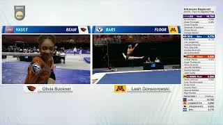 2024 Arkansas Regional Semi 2  NCAA Gymnastics [upl. by Ayotan]