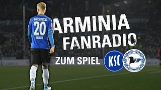 LIVE Arminia Fanradio zum Spiel gegen Karslruhe [upl. by Nwahsauq521]