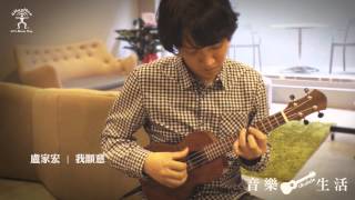 盧家宏 Lu Jia Hong cover 王菲 我願意  aNueNue x 音樂生活 烏克麗麗 ukulele [upl. by Nesyrb]