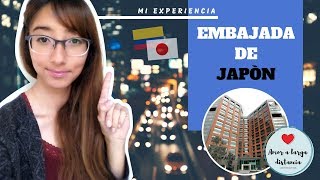 Embajada de JAPÓN en bogotá Mi experiencia  Japón x Colombia [upl. by Warila697]