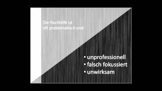 Nachhilfe geben  Profi Nachhilfelehrer werden mit individualisiertem Unterrichtskonzept [upl. by Navak]