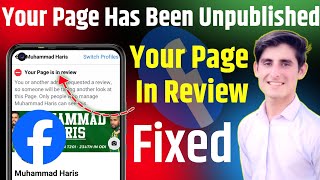 Facebook Page Unpublished How To Get It Back 2024  Your Page Has Been Unpublished Fixed  Published [upl. by Redmer959]