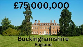 £75000000 Buckinghamshire Manor House Estate  England Real Estate [upl. by Dorene]