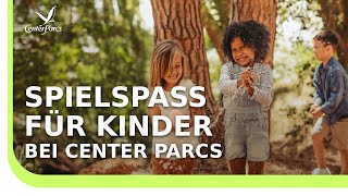 Kunterbunte Kinderaktivitäten in den Ferienparks von Center Parcs [upl. by Adaj]