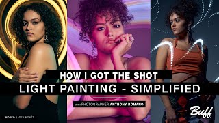 HOW I GOT THE SHOT  Light Painting  Simplified [upl. by Macdonald]