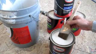 Glidden Professional Diamond 350 semigloss eggshell [upl. by Aynotan]