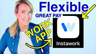 INSTAWORK APP  Flexible Work Higher Pay Quick Money Pick Your Gigs [upl. by Christy524]