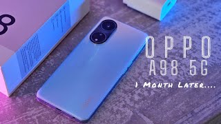 OPPO A98 5G Honest Review 1 Month Later [upl. by Lairea]