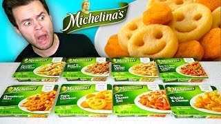 I tried every kind of Michelinas Frozen Entrees BEST TO WORST Taste Test [upl. by Hanavas]