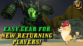 Easy Ways to get Gear for NewReturning players and Alts Dragonflight PrePatch Gearing Guide [upl. by Mairhpe]