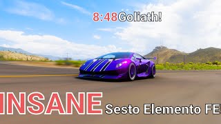 Lamborghini Sesto Elemento FE vs Sesto Elemento Forza Horizon 5 Drag Race [upl. by Towill]