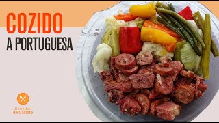 COZIDO À PORTUGUESA  COMO FAZER COZIDO DE CARNE COM LEGUMES [upl. by Val644]