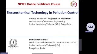 Cyclic Voltammetryelectrochemical sensor Electrochemical Technology in Pollution Control noc24 [upl. by Ligetti]