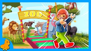 Playmobil Familie Vogel Julian muss aus dem Zoo entkommen Roblox [upl. by Nivlad]