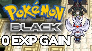 Can You Beat Pokemon Black WITHOUT EXP [upl. by Annuahsal]