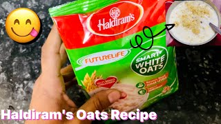 Haldirams Smart White Oats Recipe [upl. by Berkman]