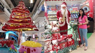 Christmas Decoration at Elpro City Square Mall Chinchwad Pune  Christmas Decoration in Pune [upl. by Ykcaj]