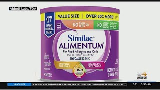 FDA Warns Parents Not To Use Some Similac Alimentum And EleCare Powdered Infant Formula [upl. by Lexy]