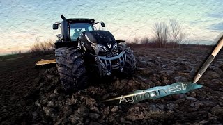 Valtra S374 working with Alpego DK600 power harrow GoPro FULL HD [upl. by Juback]